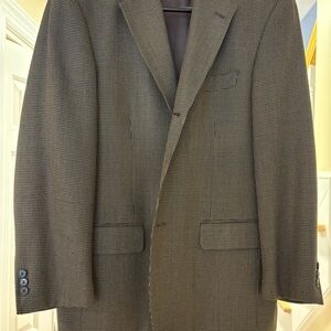 Men's Brown Houndstooth Sport Coat Blazer